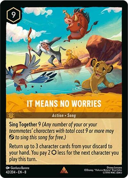 It Means No Worries image