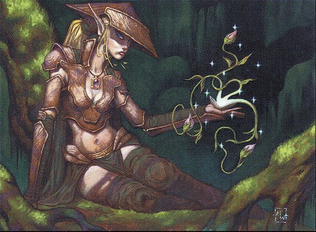 Yavimaya Enchantress Crop image Wallpaper