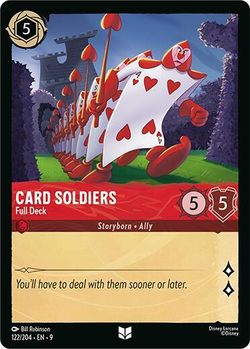 Soldats de cartes - Jeu complet image