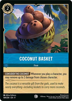 Panier de noix de coco image