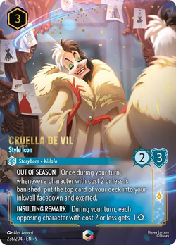 Cruella d'Enfer - Icône de style image