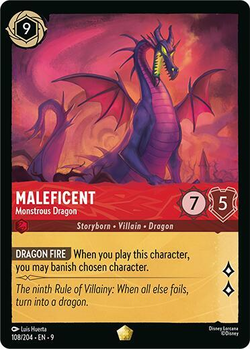 Maléfique - Dragon monstrueux image