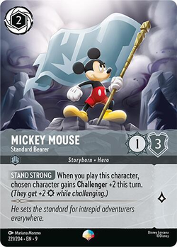 Mickey Mouse - Porte-étendard image