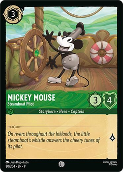 Souris Mickey - Pilote de bateau à vapeur image