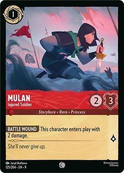 Mulan - Soldat blessé image