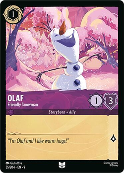 Olaf - Bonhomme de neige amical image