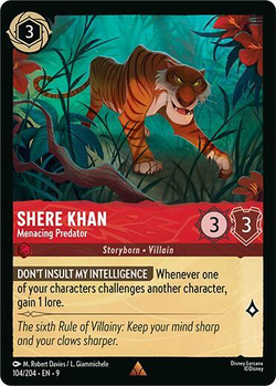 Shere Khan - Prédateur menaçant image