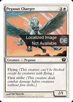 Anstürmender Pegasus