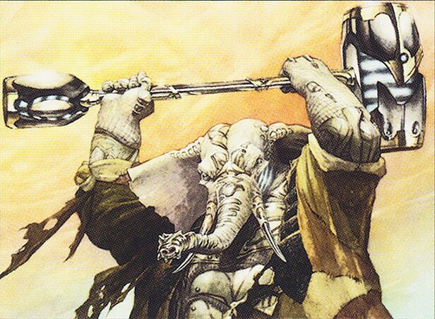 Loxodon Warhammer Crop image Wallpaper