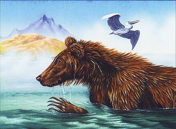 River Bear Crop image Wallpaper