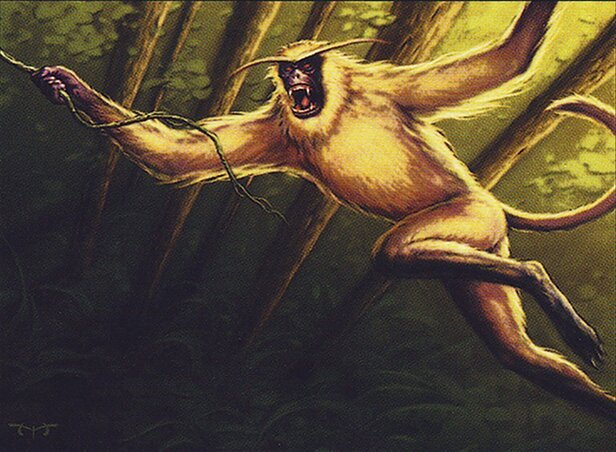 Tree Monkey Crop image Wallpaper