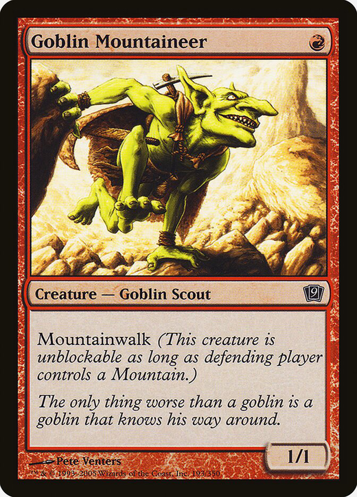 Goblin Mountaineer Full hd image