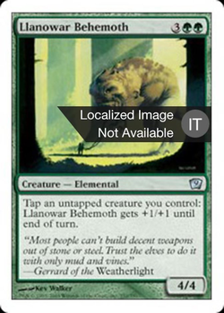 Behemoth di Llanowar