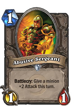Abusive Sergeant