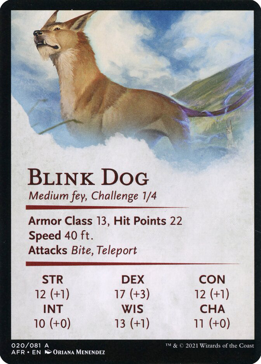 Blink Dog Card Full hd image