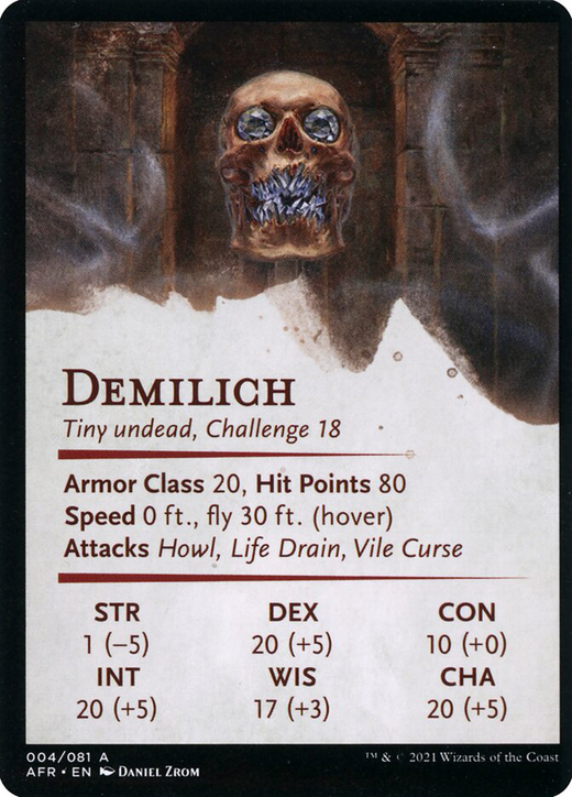 Demilich Card Full hd image