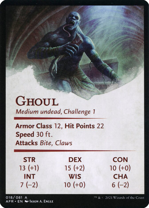 Sepulcher Ghoul Card Full hd image