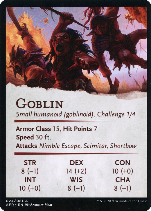 Swarming Goblins Card // Goblin Card Full hd image