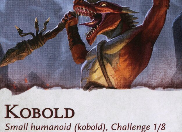 Minion of the Mighty Card // Kobold Card Crop image Wallpaper