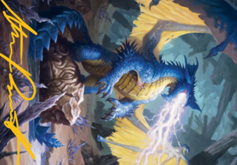 Blue Dragon Card // Blue Dragon Card | Magic: the Gathering MTG Cards