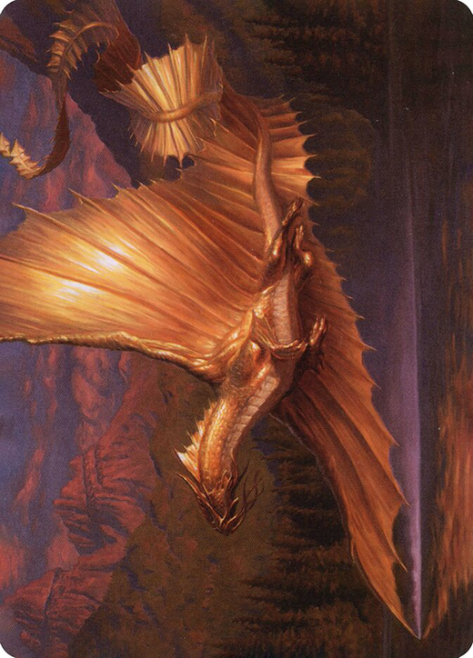 Adult Gold Dragon Card image
