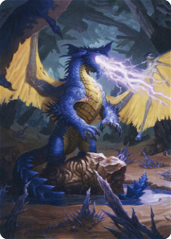 Blue Dragon Card