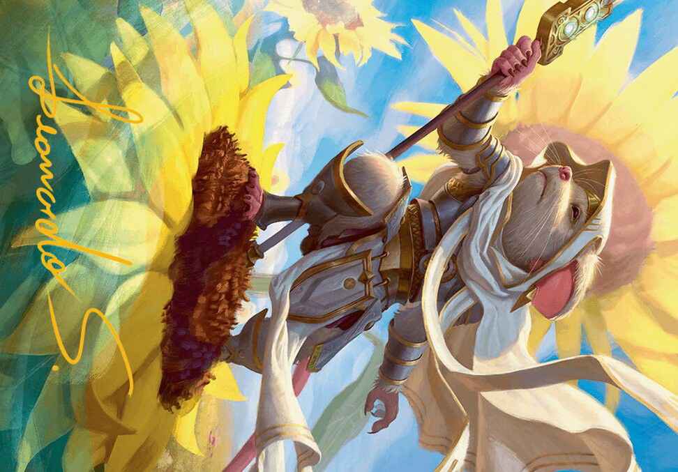 Elspeth, Sun's Champion Art Series Crop image Wallpaper