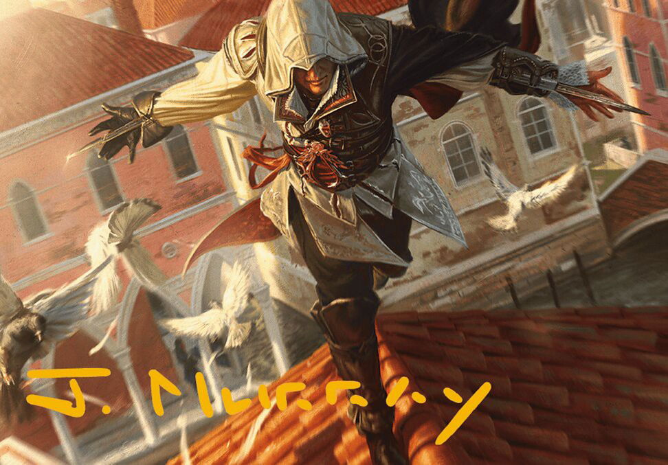 Ezio, Blade of Vengeance Card Crop image Wallpaper