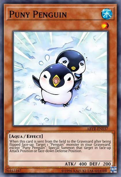 Puny Penguin Crop image Wallpaper