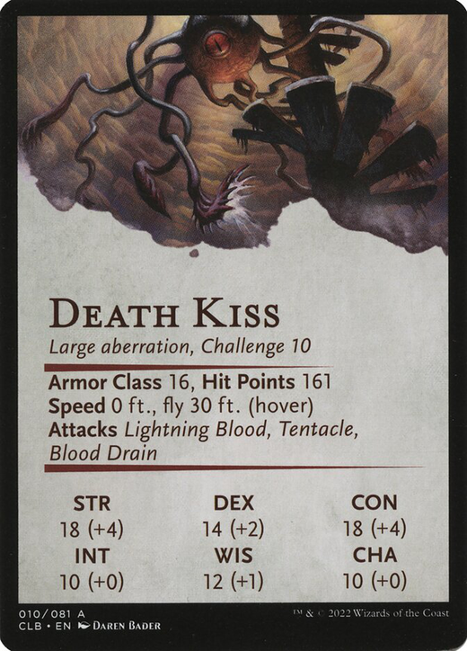 Death Kiss Card Full hd image