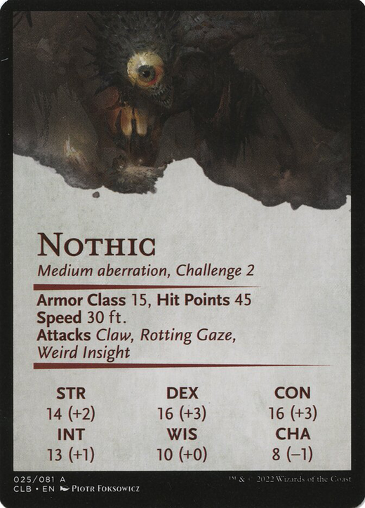 Nothic Card Full hd image