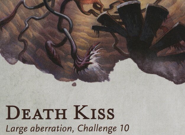 Death Kiss Card Crop image Wallpaper