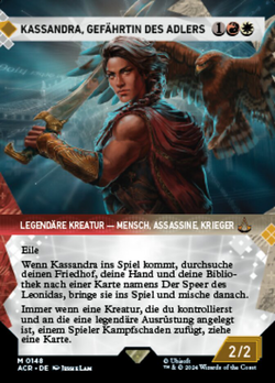 Kassandra, Gefährtin des Adlers