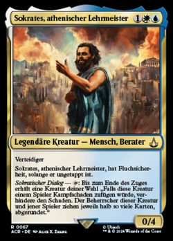 Sokrates, athenischer Lehrmeister