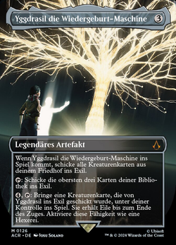 Yggdrasil die Wiedergeburt-Maschine