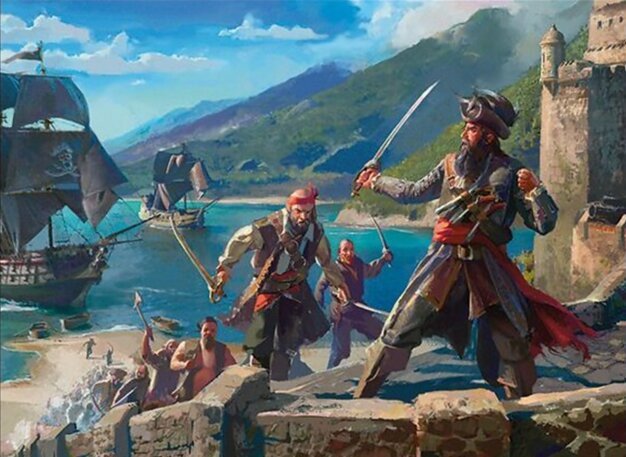 Coastal Piracy Crop image Wallpaper