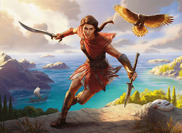 Kassandra, Eagle Bearer Crop image Wallpaper