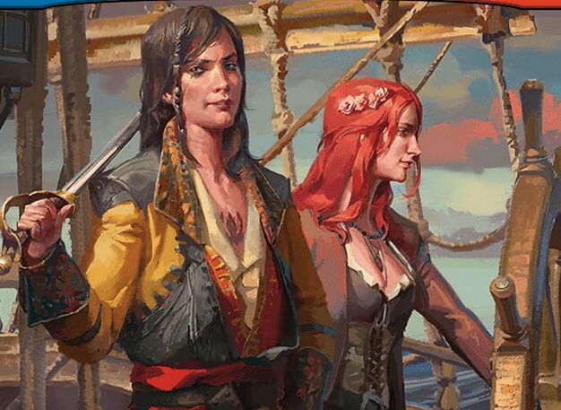 Mary Read and Anne Bonny Crop image Wallpaper