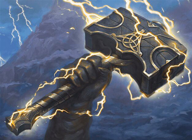 Mjölnir, Storm Hammer Crop image Wallpaper