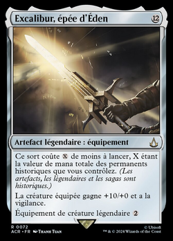 Excalibur, épée d'Éden image