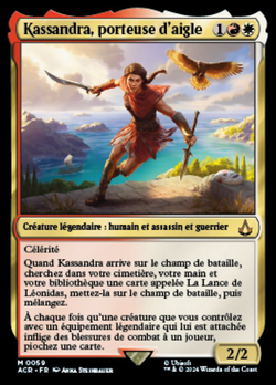 Kassandra, porteuse d'aigle