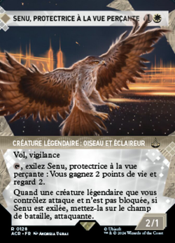 Senu, protectrice à la vue perçante image