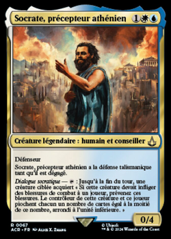 Socrate, précepteur athénien