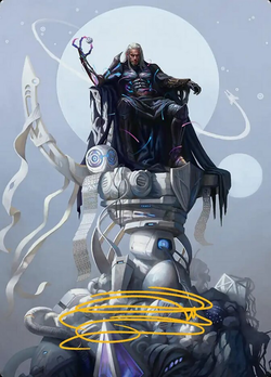 Tezzeret, Série de Arte do Capitão Cruel image
