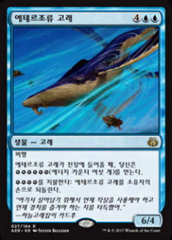 에테르조류 고래 image