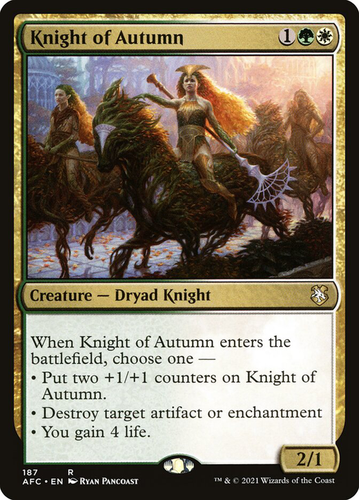 Knight of Autumn Full hd image
