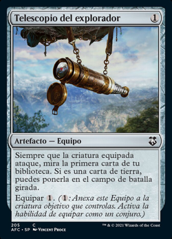 Telescopio del explorador