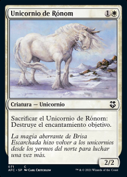 Unicornio de Rónom image