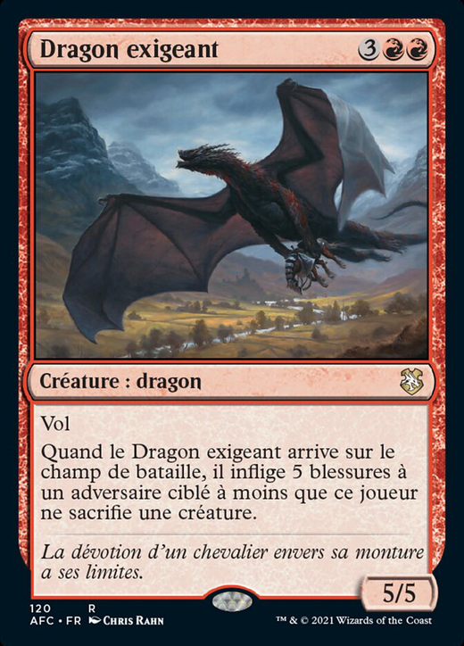 Dragon exigeant image