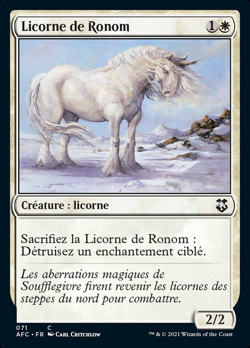 Licorne de Ronom image